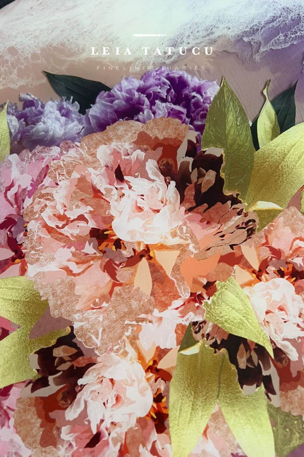 Floral arrangement with a soft focus background.