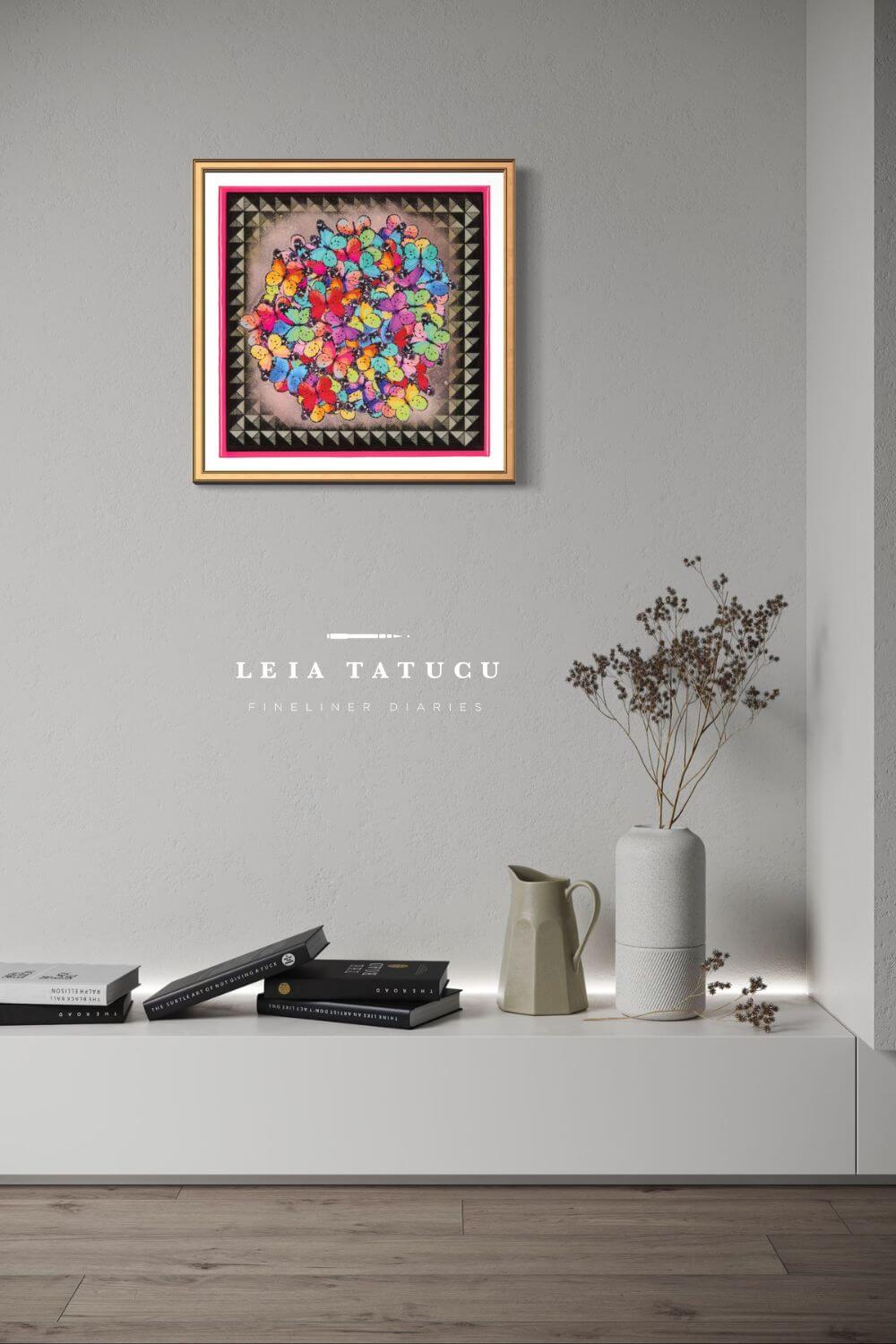 Butterflies Kunstdruck