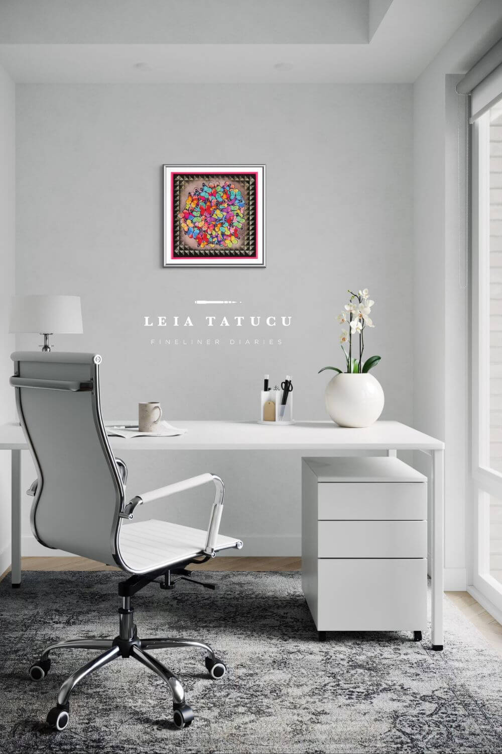 Butterflies Kunstdruck