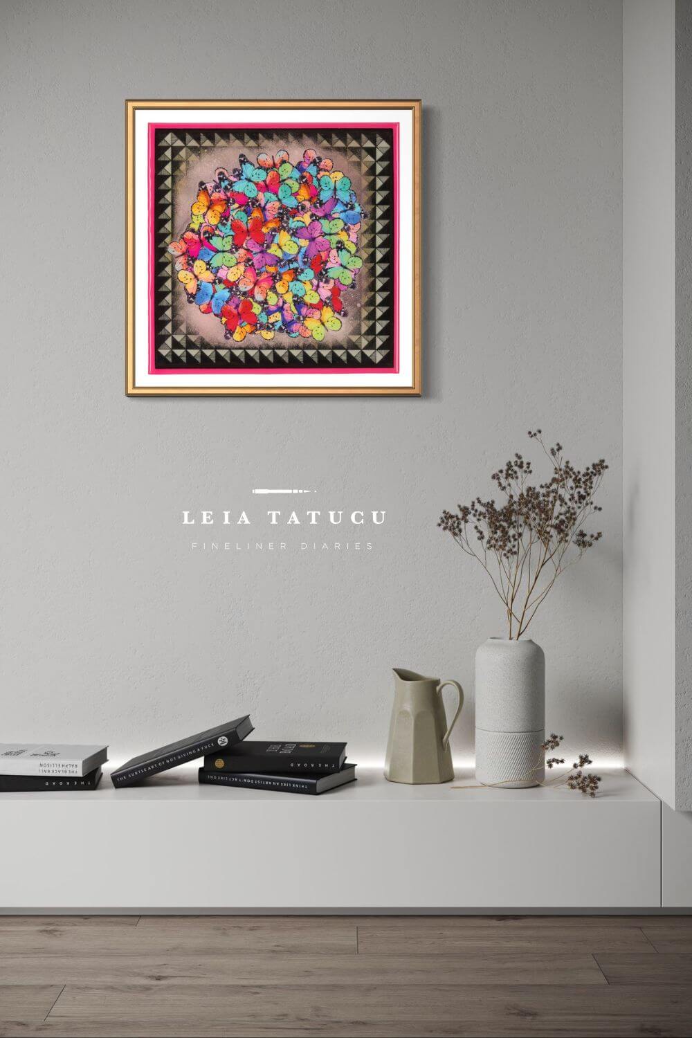 Butterflies Kunstdruck