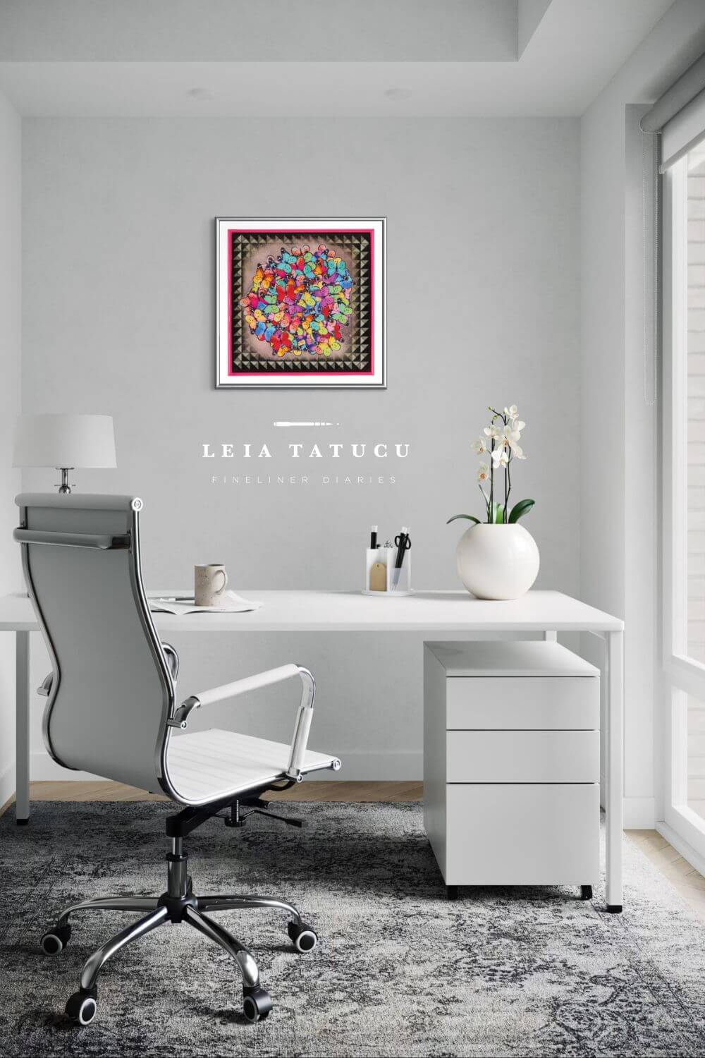 Butterflies Kunstdruck