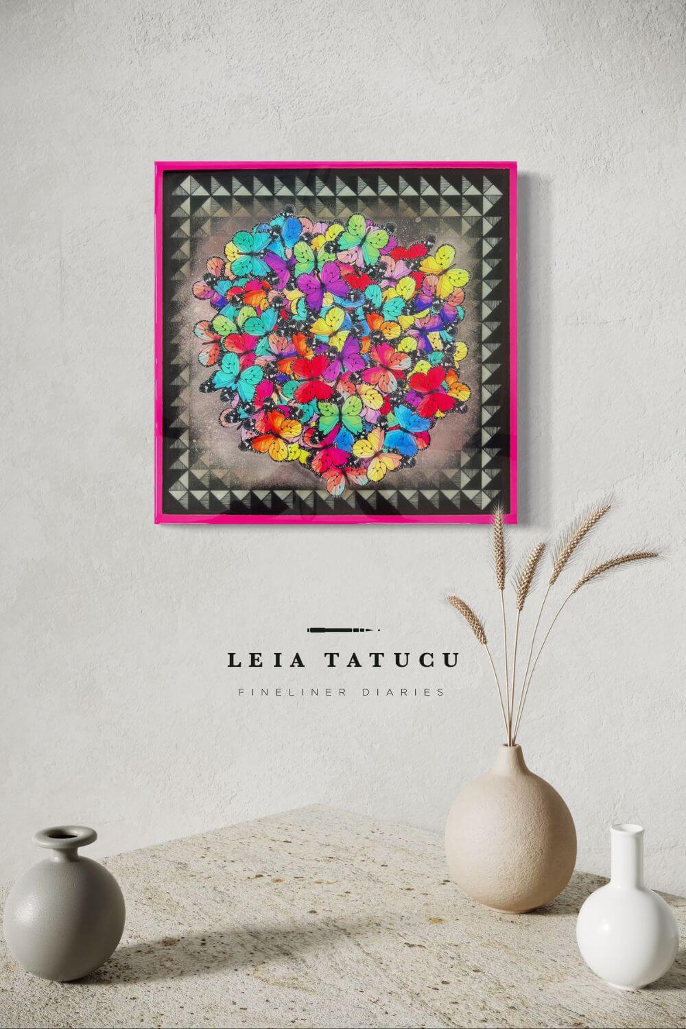 Butterflies Kunstwerk