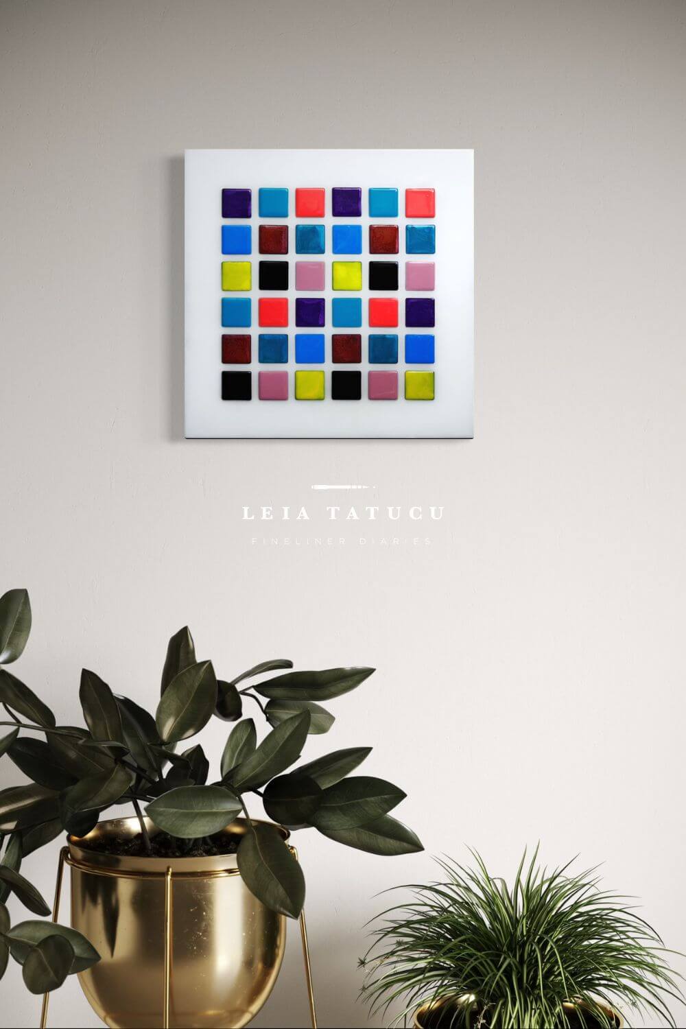 Lucrare de artă Colorful Routine (Little Things)