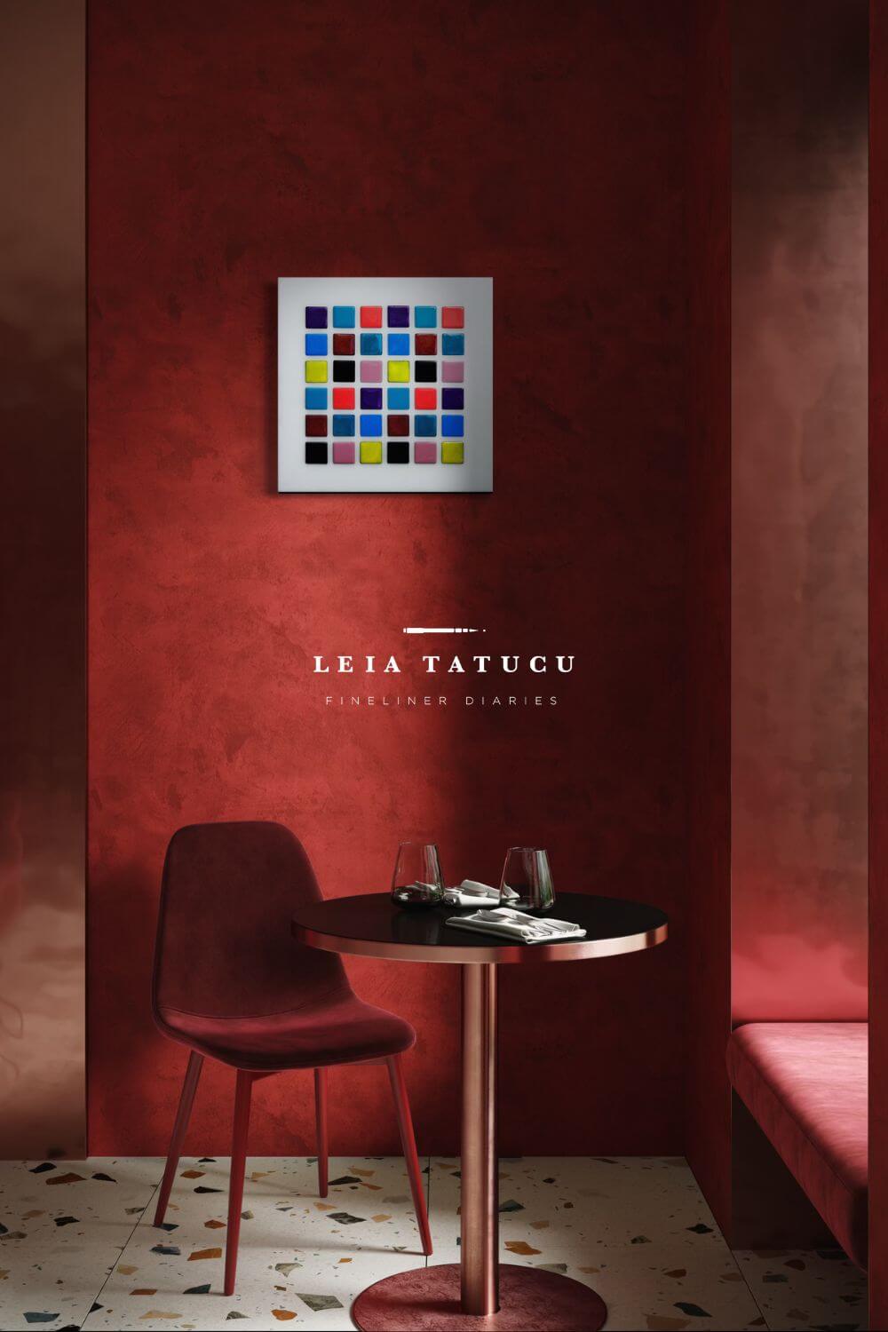 Lucrare de artă Colorful Routine (Little Things)