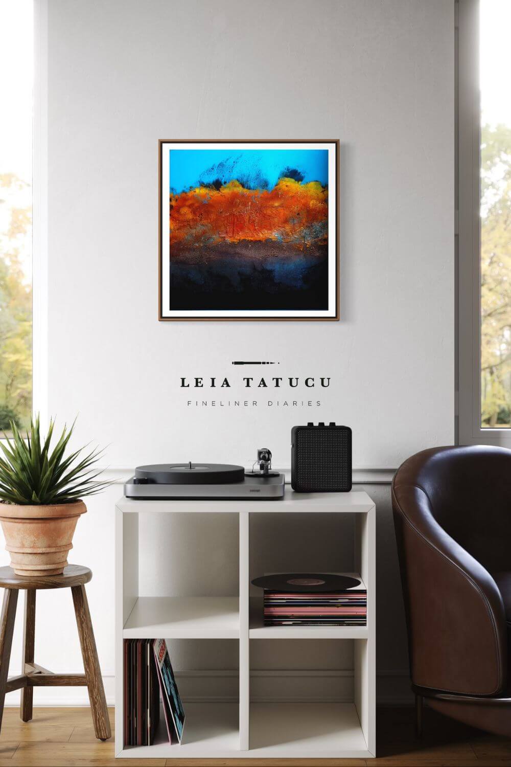 New Ground Breaking Through Kunstdruck