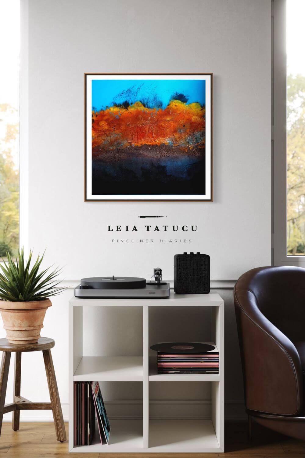 New Ground Breaking Through Kunstdruck