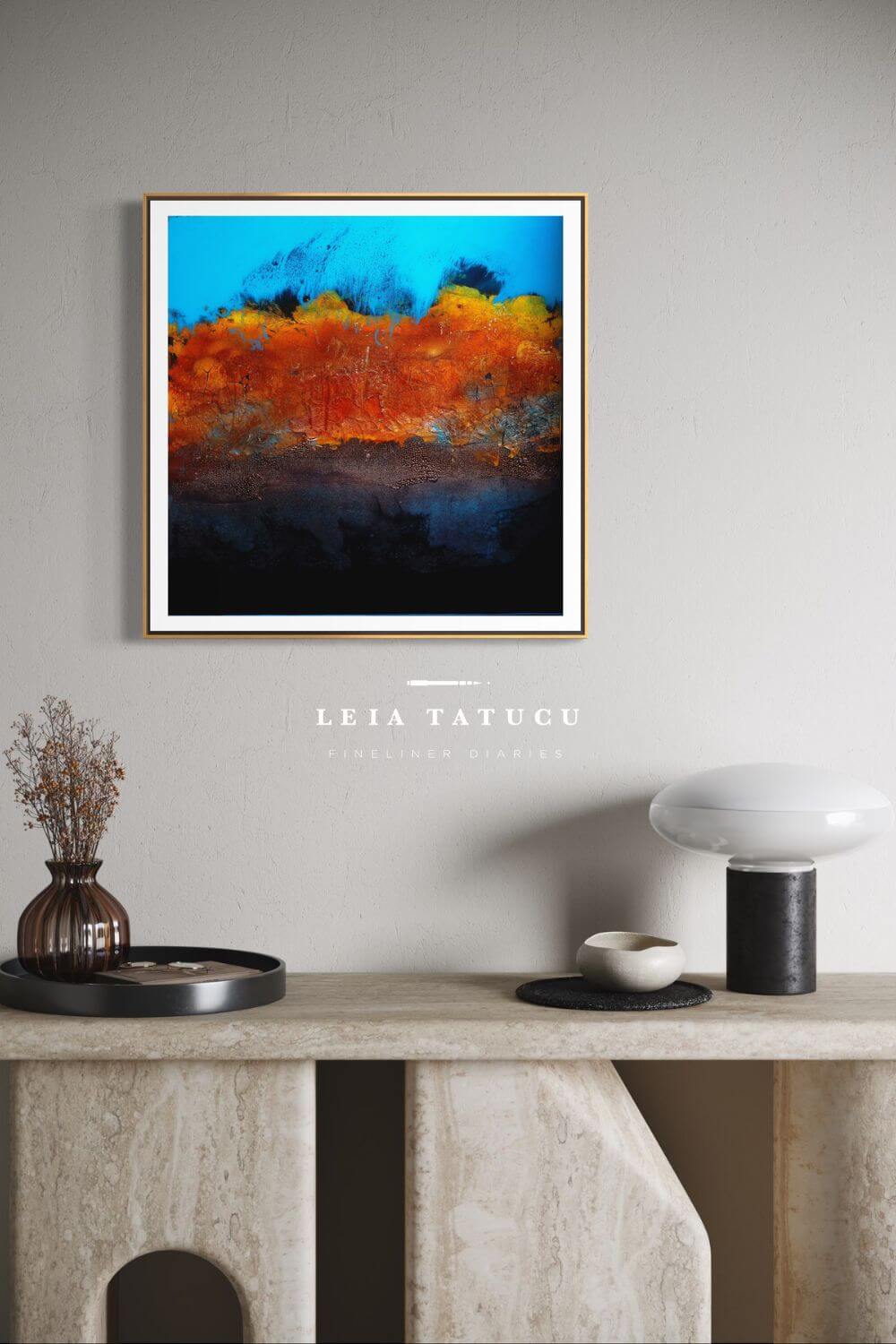 New Ground Breaking Through Kunstdruck