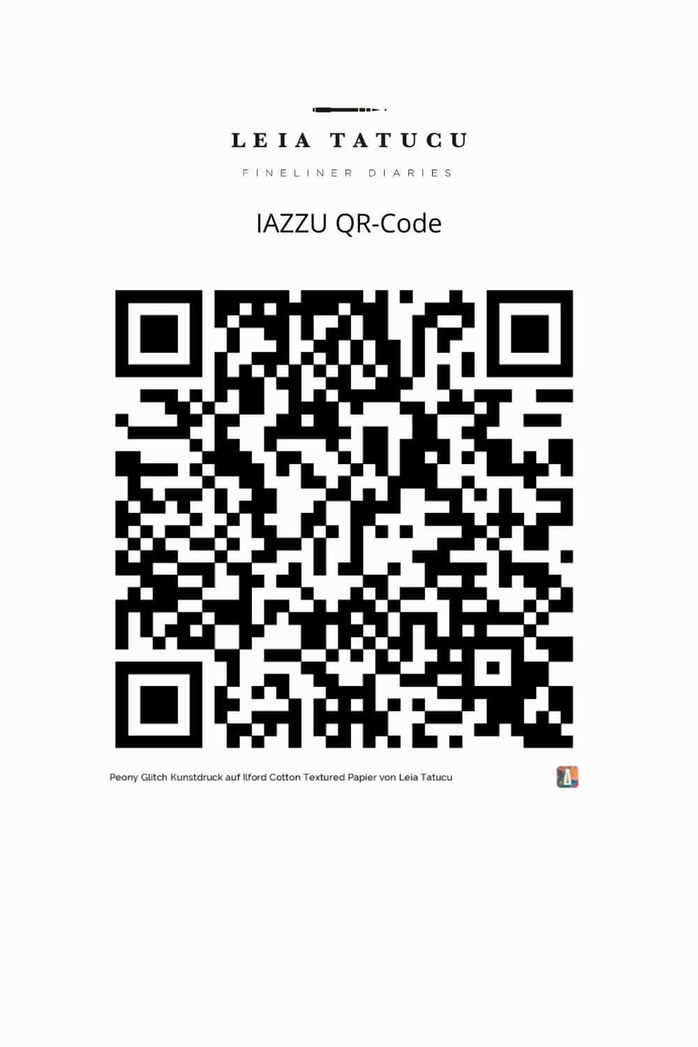 Peony Glitch Limited Edition Fine Art Print