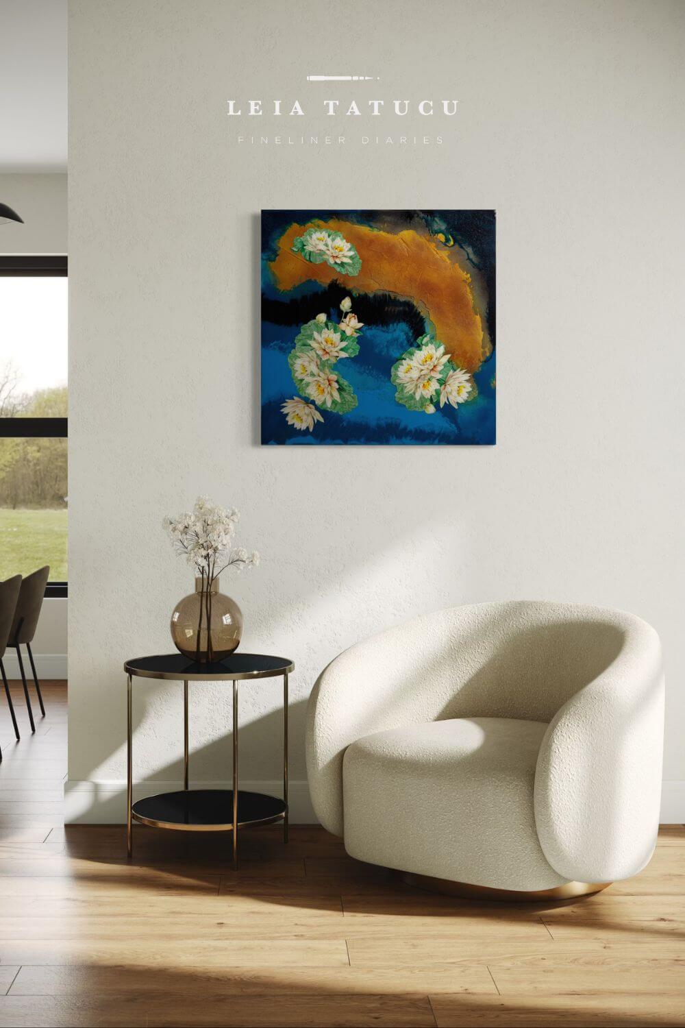 Pond of Memories Kunstwerk