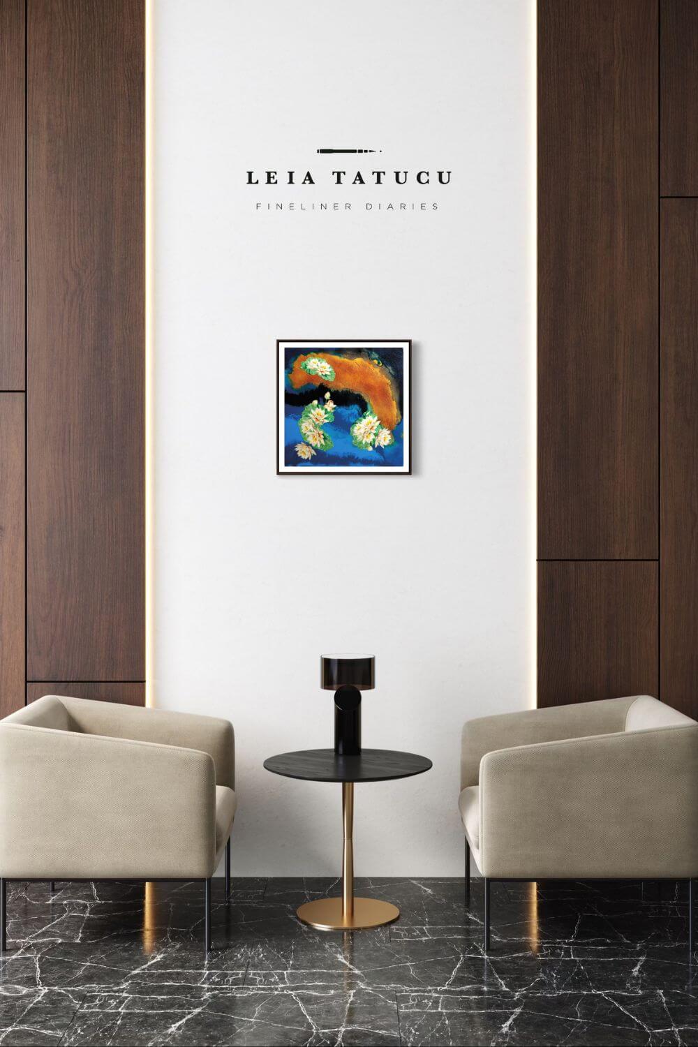 "Pond of Memories" Kunstdruck