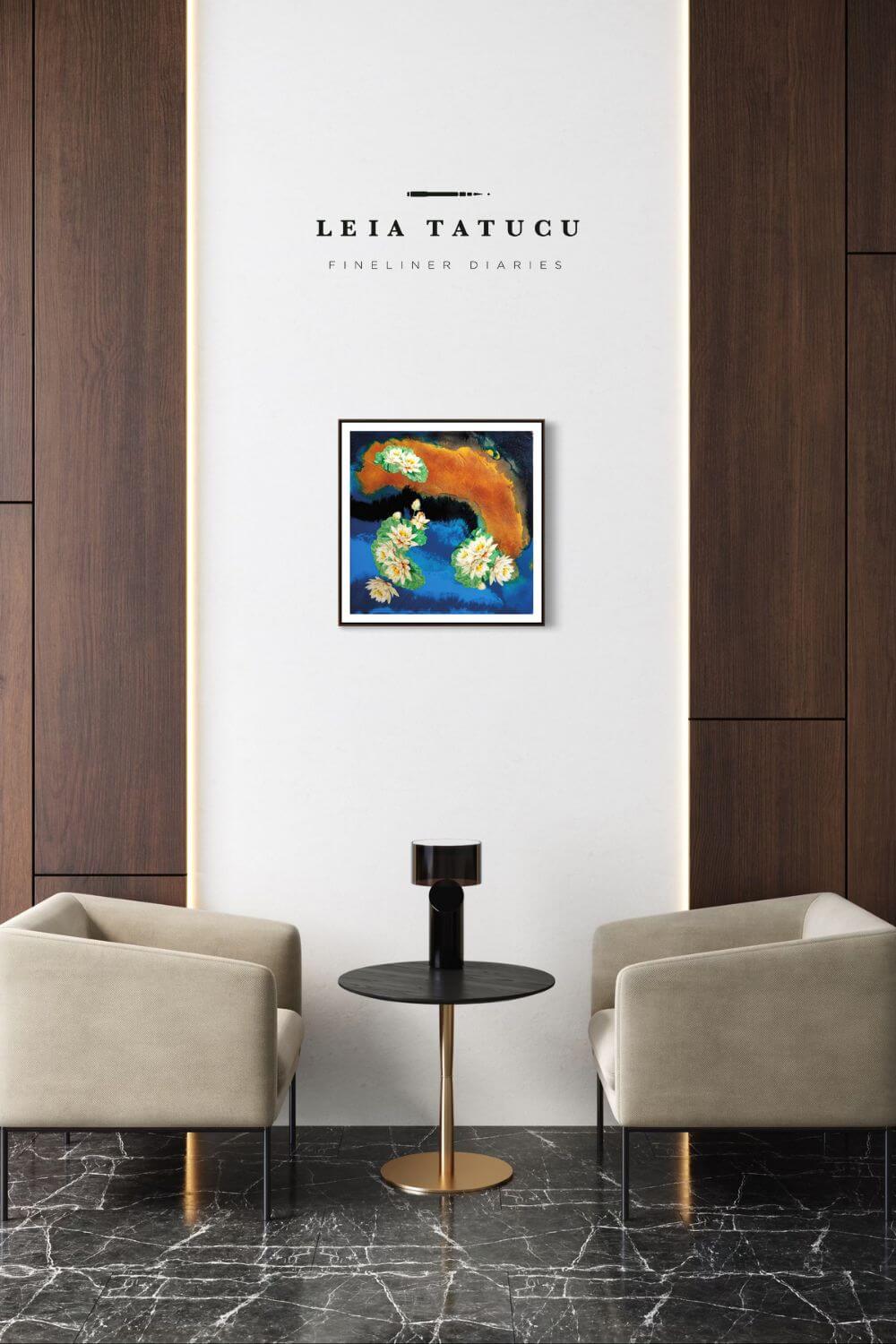 "Pond of Memories" Kunstdruck