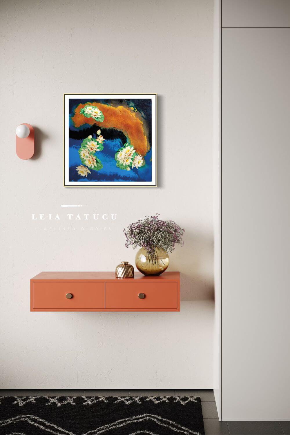 "Pond of Memories" Kunstdruck