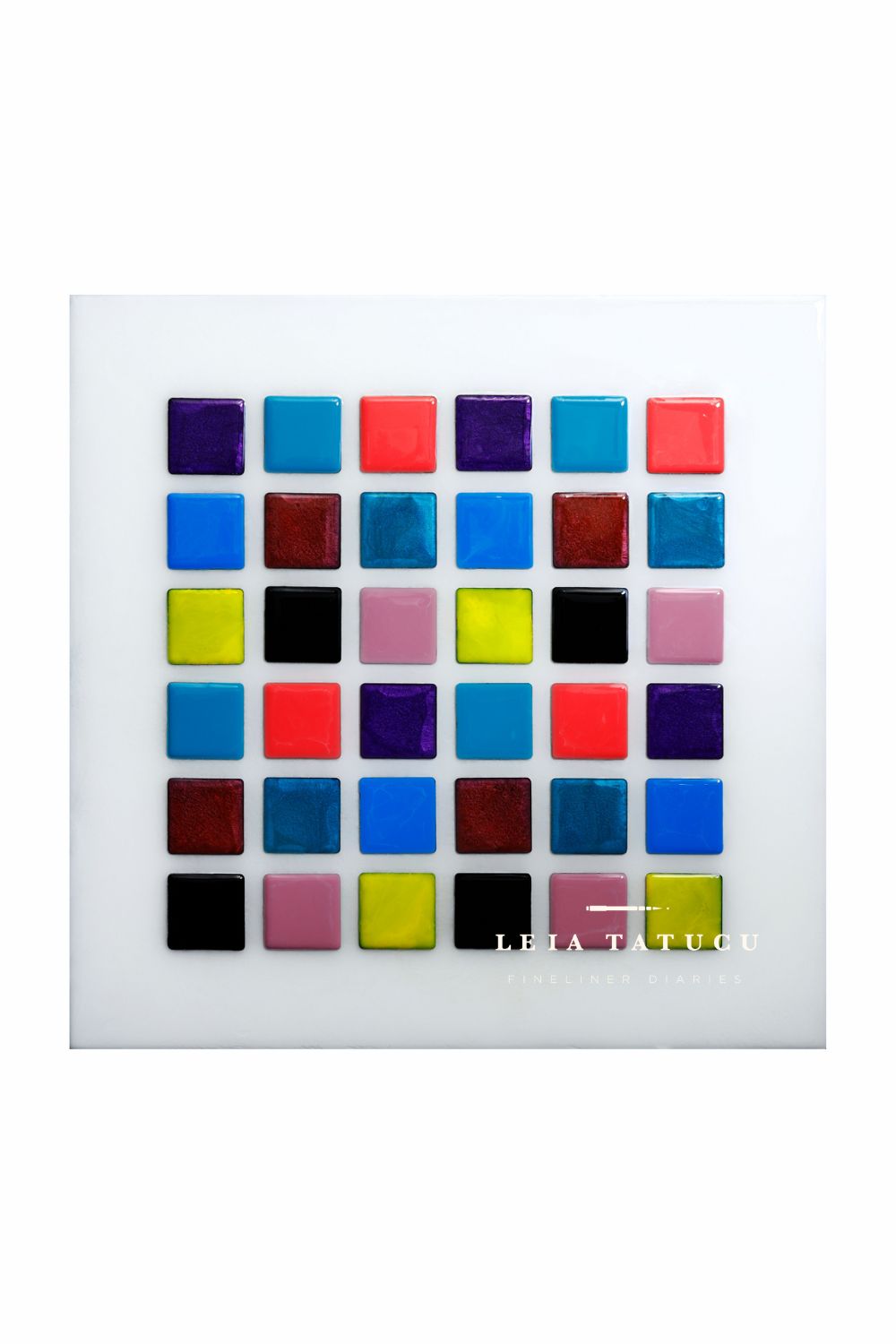 Colorful Routine (Little Things) Kunstwerk