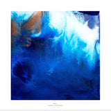 Deep Blue Shades 50x50cm Fine Art Print