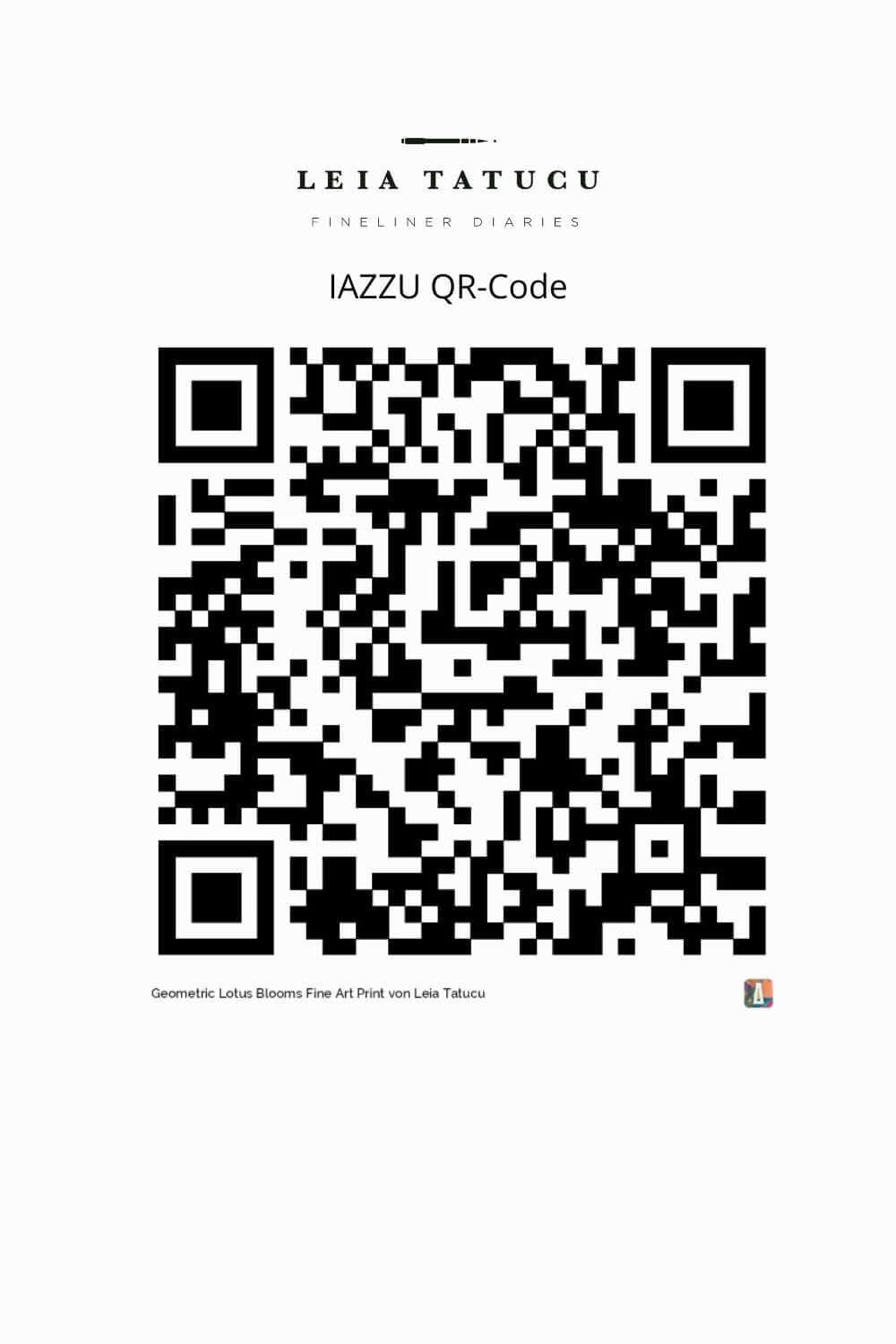 Print de artă Geometric Lotus Blooms